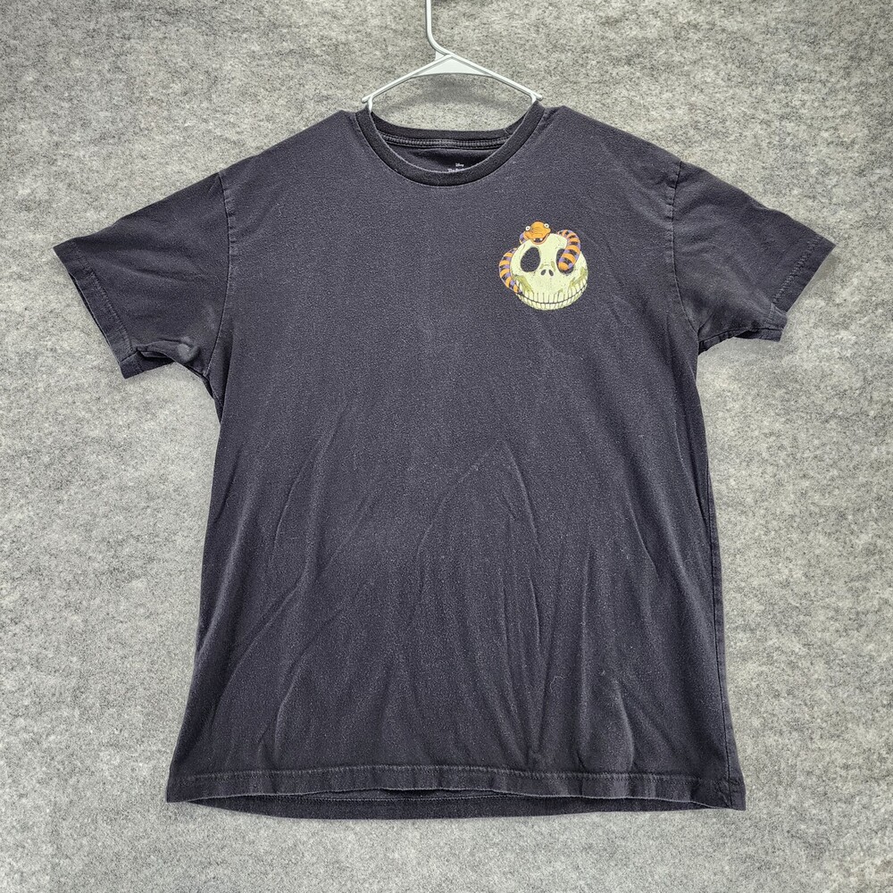 The Nightmare Before Christmas Shirt Mens Large Short Sleeve Black Disney